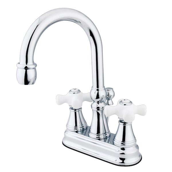 Kingston Brass 4" Centerset Bathroom Faucet, Chrome KS2611PX - main